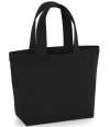 W845 Westford Mill EarthAware® Organic Marina Mini Tote Bag Black colour image